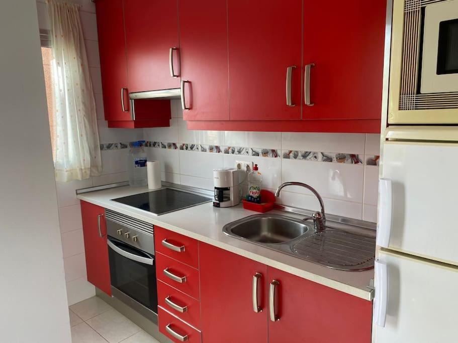 Seaside Apartment With Balcony Las Galletas Exterior foto